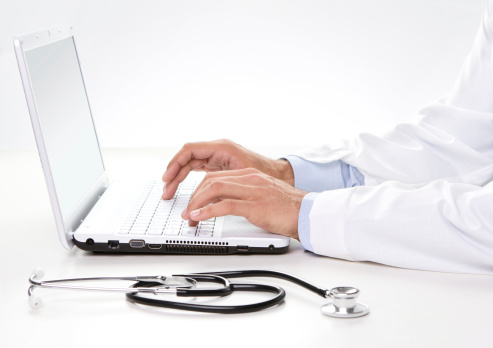 Doctor completes profile on LiverDirectory.com.