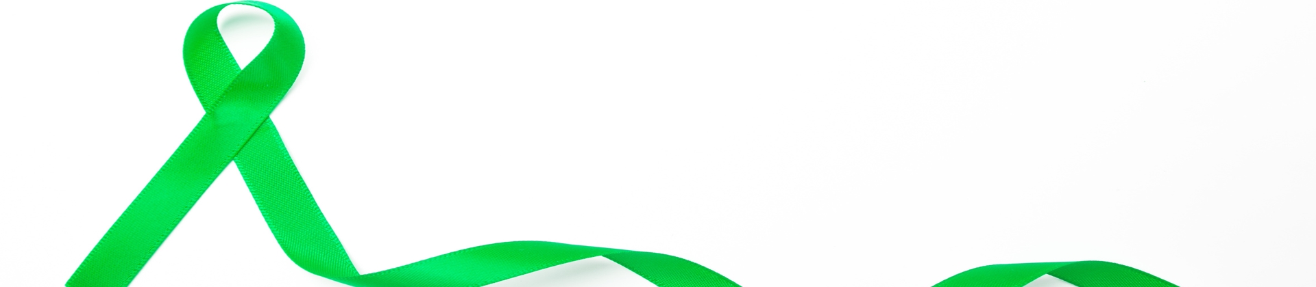 Green is the ribbon color representing liver awareness.